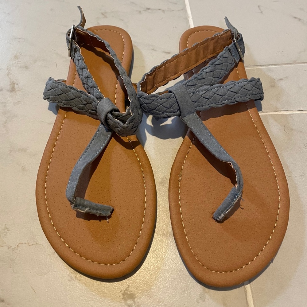 Blue Sandals